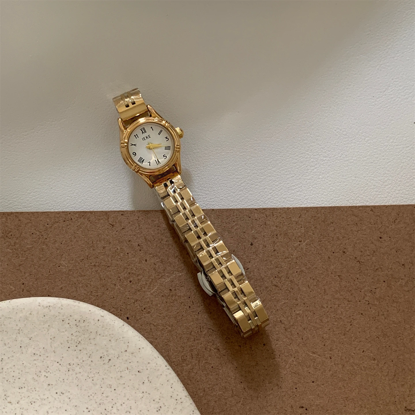 2026 New Arrival Exquisite And Luxurious Small Dial Women'S Watch, Simple Design, Stainless Steel Strap, Quartz Movement.