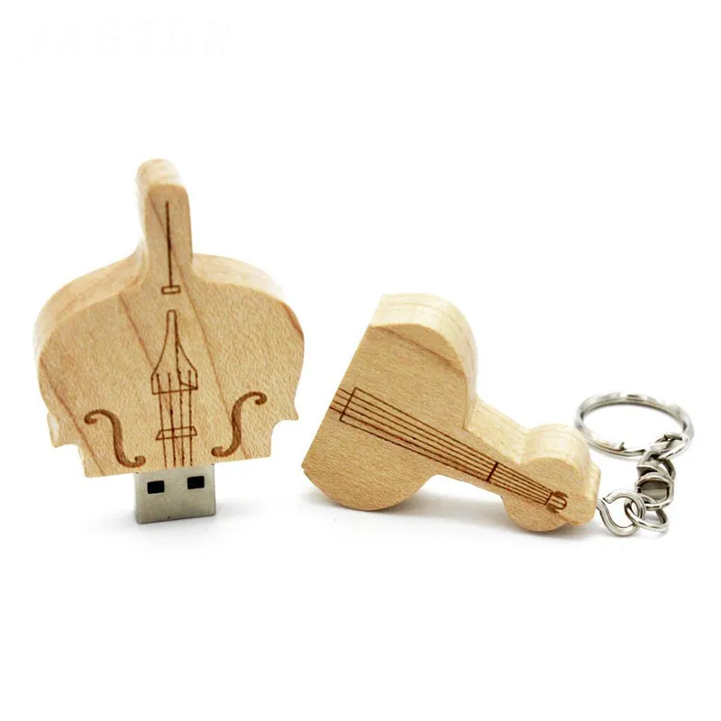10 قطعة/الوحدة الغيتار الخشبي محرك فلاش USB 128 جيجابايت شحن مخصص شعار الذاكرة عصا 64 جيجابايت 100% القدرة الحقيقية محرك القلم 32 جيجابايت الإبداعية هدية