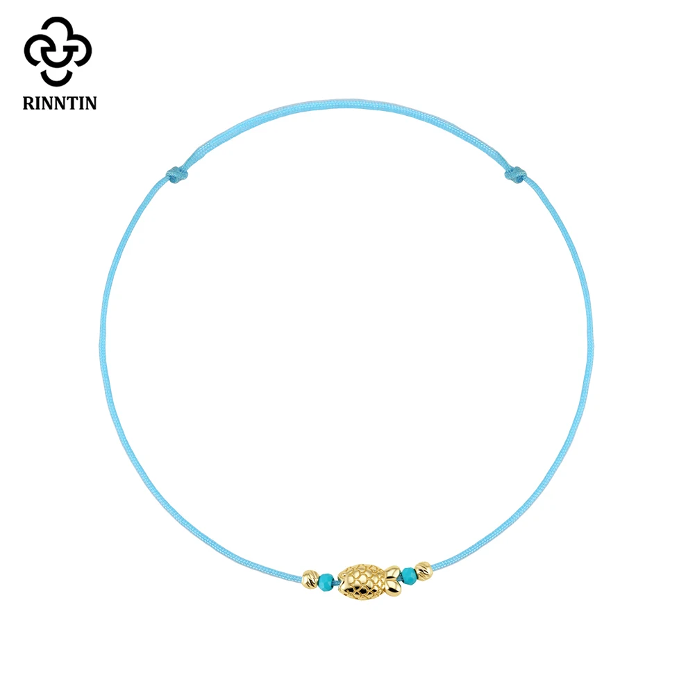 

Rinntin 925 Sterling Silver Anklet Chain for Women with Cute Fish Summer Foot Chain Fashion Ankle Straps Jewelry Gift SA99