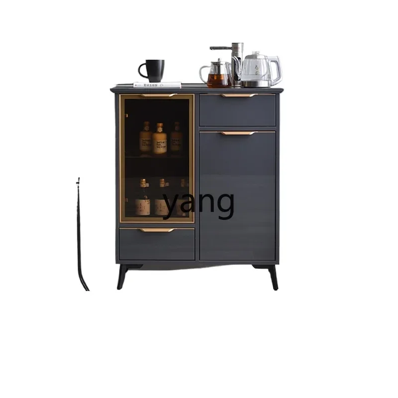 

YJQ automatic solid wood modern smart tea bar machine household high-end living room water dispenser integrated