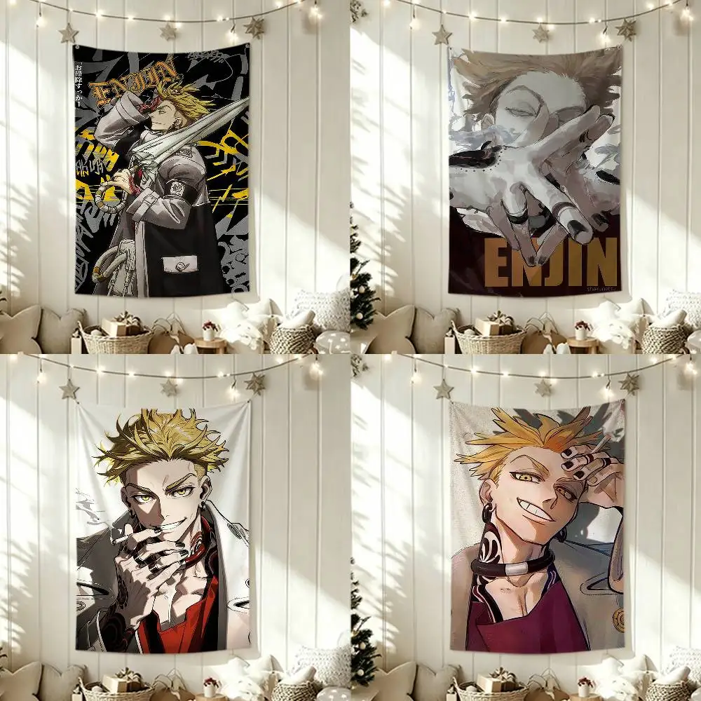 Enjin G-Gachiakuta  Flags Wall Hanging Tapestry Outdoor Garage Room Decorative flag Background Blanket