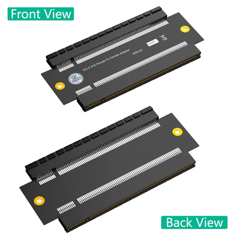 16X to 16X Extender Connectors Point to Point Design Adapter Efficient 16X Converter for Seamless Connection