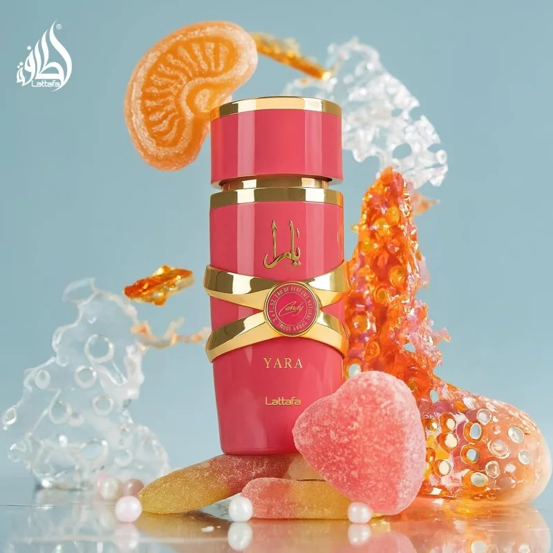 لاتافا يارا كاندي أو دو برفوم بخاخ للنساء 100 مل عطور عربية أصلية عطر فاكهي زهري دائم عطر فرمون