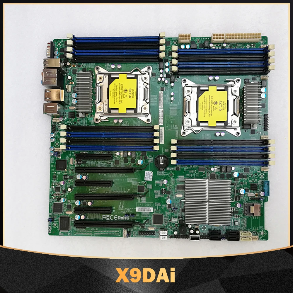 X9DAi For Supermicro Dual way Server Motherboard ECC DDR3 LGA2011 PCI-E 3.0 SATA3 USB 3.0