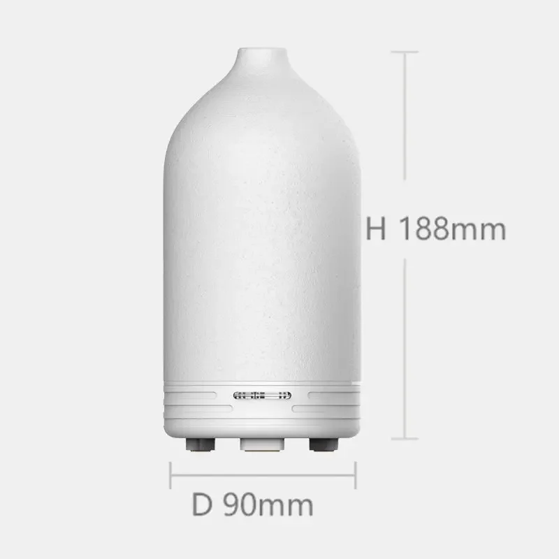 맞춤형 로고 럭셔리 블랙 초음파 자동 플러그 인 전기 세라믹 향수 향기 아로마 에센셜 오일 디퓨저 가습기 기계
