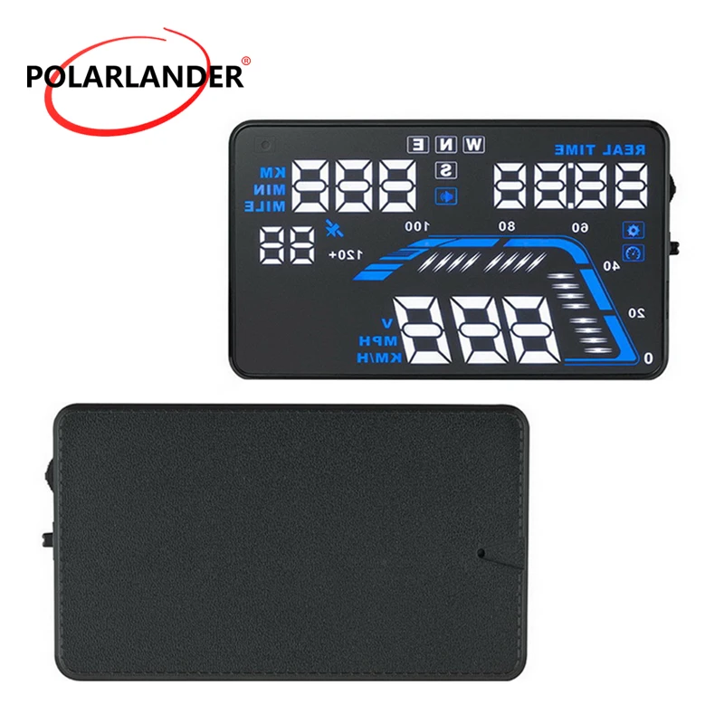 Car HUD Display Speedometers Overspeed Warning Dashboard Universal NEW Q7 5.5