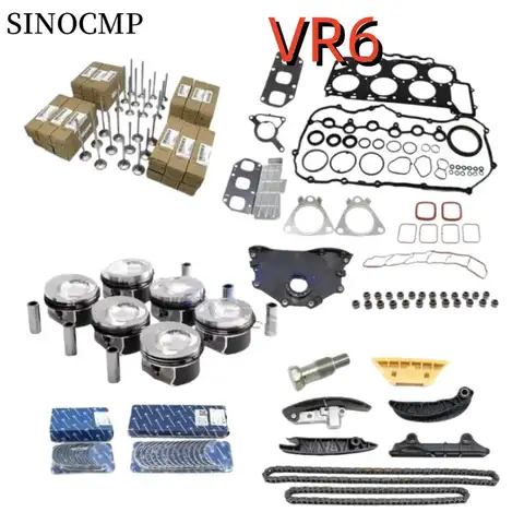 VR6 Motor Rebuild Kit 03H198151B 071105591C 03H103465 WH005465 Voor Porsche Cayenne VW Passat Audi Q7 VR6 3.6L FSI Auto Onderdelen