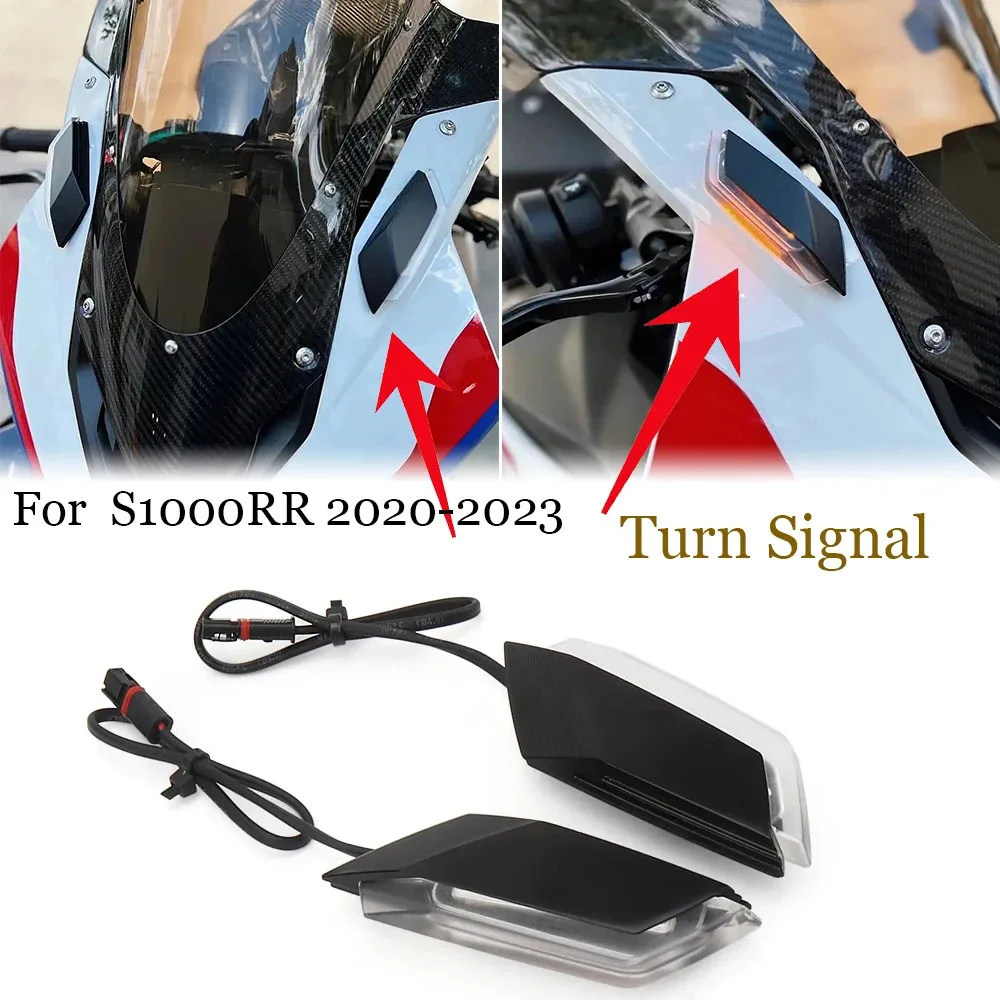 

S1000 RR мотоцикл передние светодиодные указатели поворота индикатор мигающий свет для BMW S1000RR s1000rr 2020-2022 2023 2024