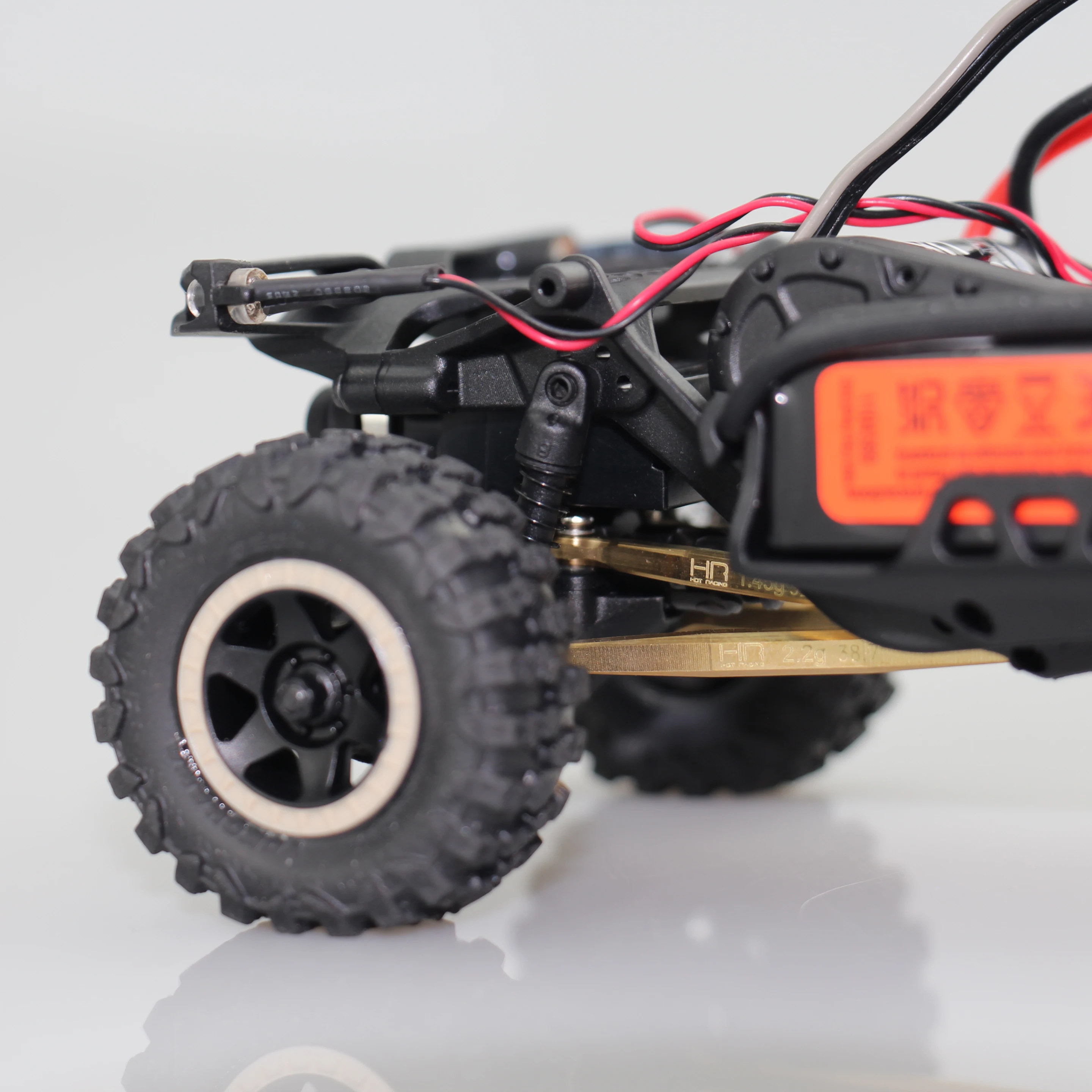 For Axial SCX30 Tacoma LWB Brass 4-Link Upgrade Replaces AXI-4429 Plastic Hot Racing