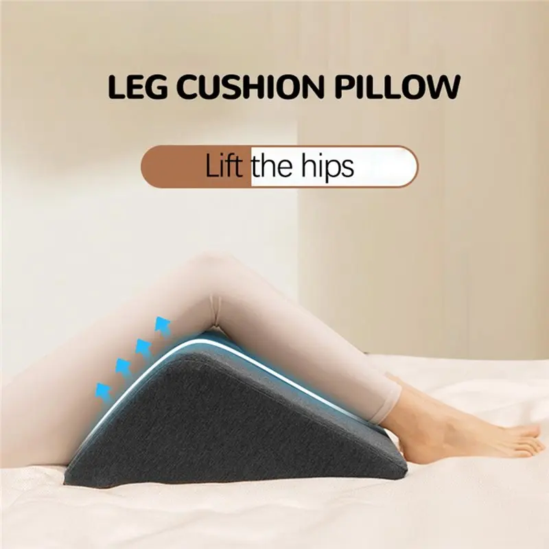 

A01F-Elevating Leg Pillow Wedge For Swelling For Elevation Blood Circulation After Surgery Washable Leg Support
