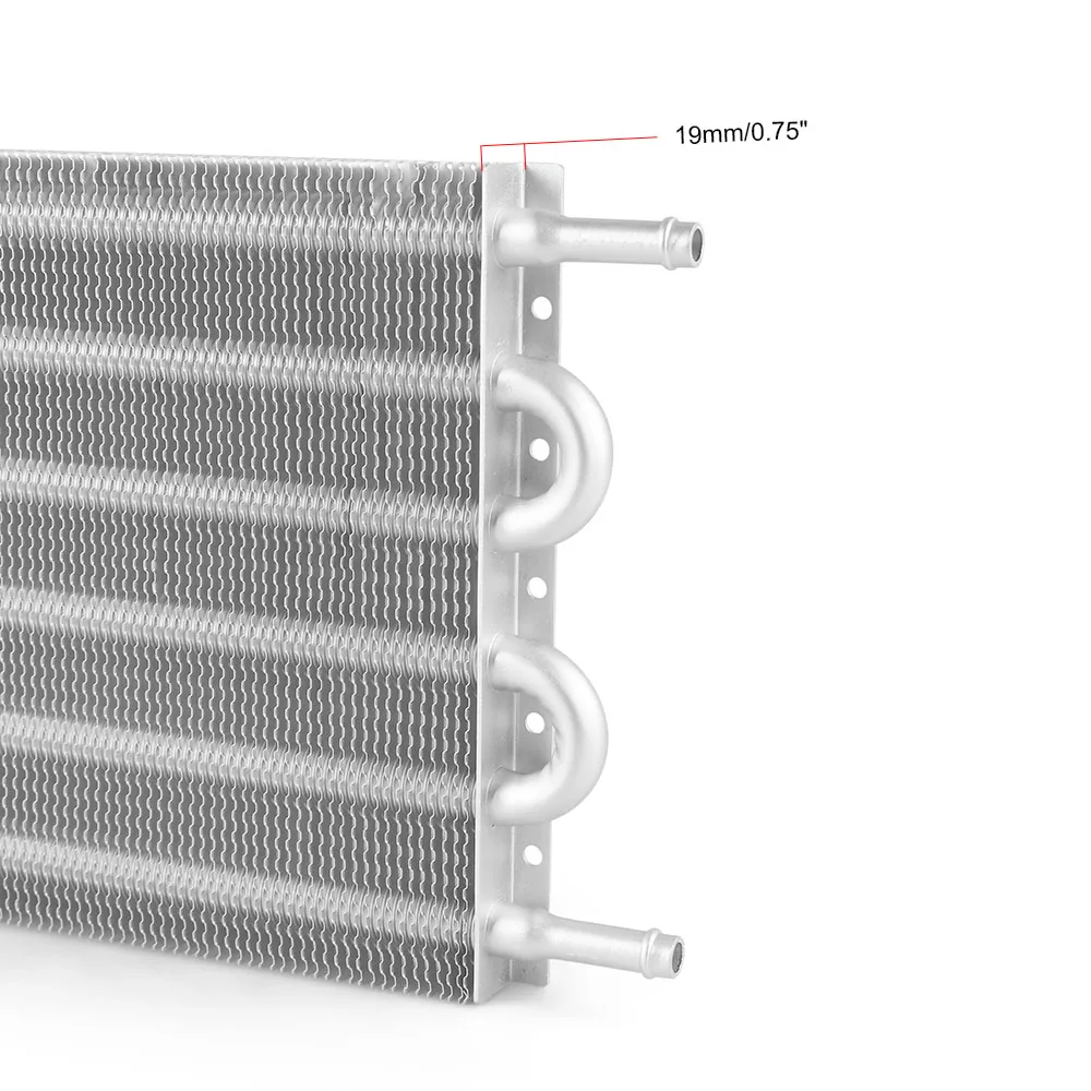 Pendingin oli transmisi jarak jauh, Kit konverter Radiator Manual otomatis 4 baris 6 baris 8 baris Universal Aluminium