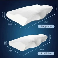 1 pc Memory Foam Bed Orthopedic Pillow Neck Protection Slow Rebound Memory Pillow Butterfly Shaped Health Cervical Neck 6