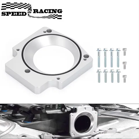 Throttle Body Adapter Plate LS1 3 Bolts 75mm to LS3 4 Bolts 92mm LM7 LR4 LQ4 LS6 L59 LQ9 LM4 L33 LSX 4.8L 5.3L 5.7L 6.0L 551513