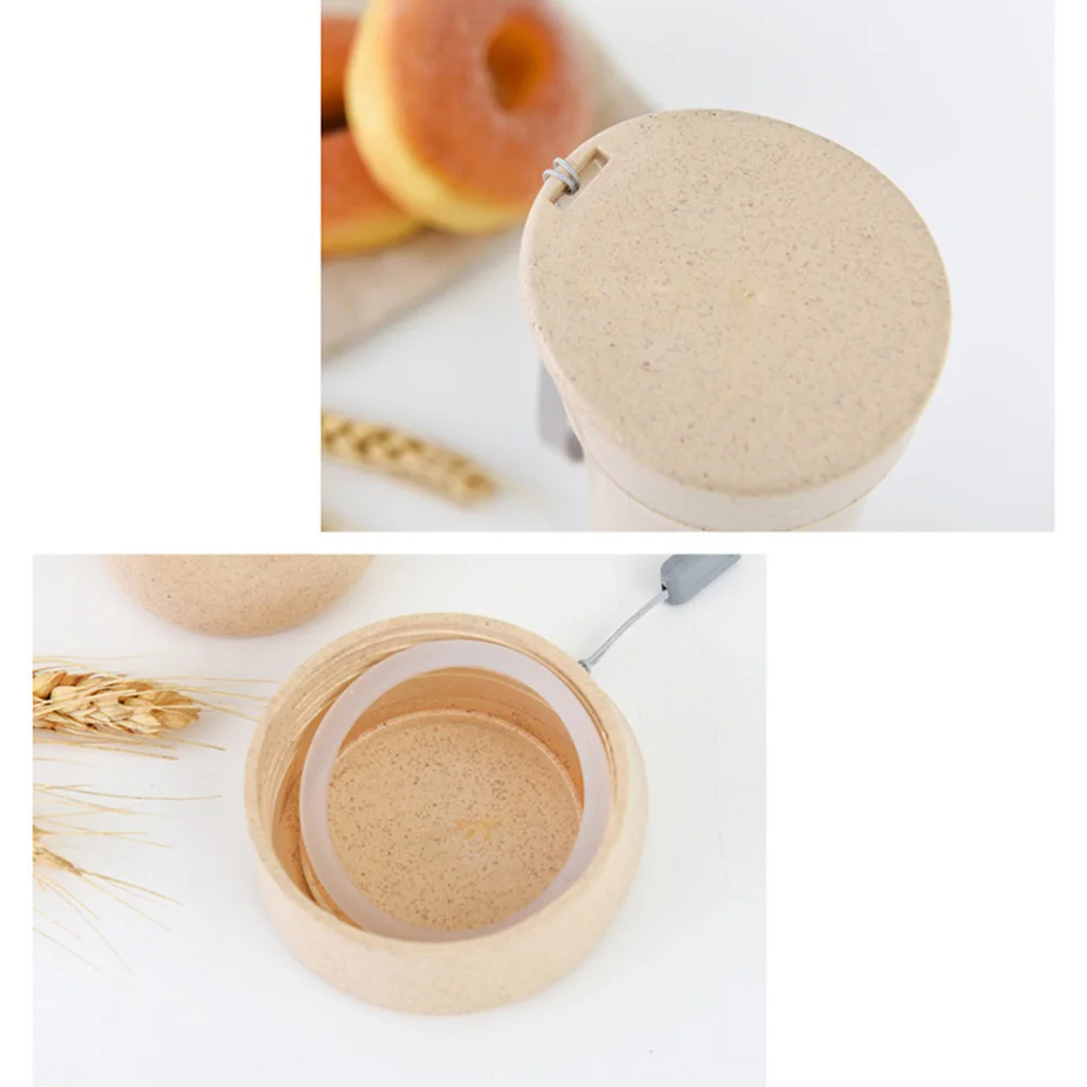 

2Pcs Wheat Straw Water Bottle Durable Creative Coffee Cup for Home Office Car Stylish Portable Drinking Bottle