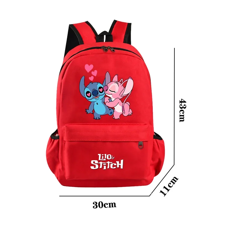 Lilo Stitch Backpack for Boys Girl Hildren Back To School Schoolbag Student Kawaii Backpack Disney Cartoon Anime Lightweight Bag