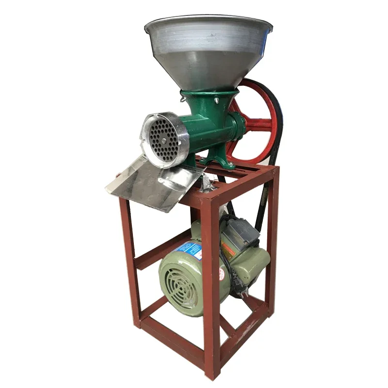 

Type 32 cast iron bone crusher, chicken rack, fish crusher, commercial stainless steel electric meat grinder