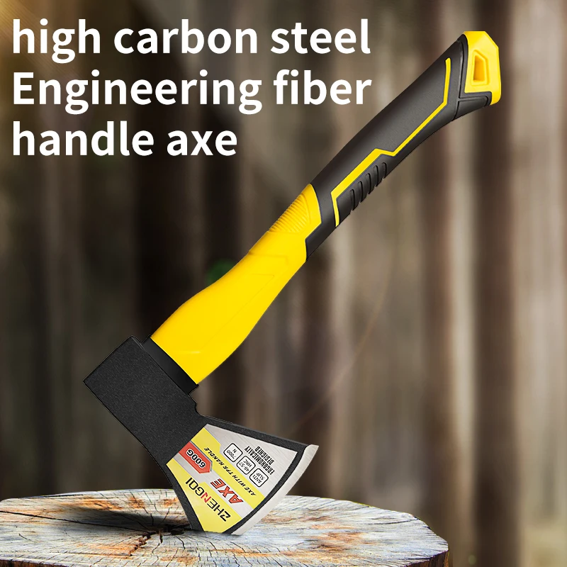 

Multi Functional High Carbon Steel Axe For Outdoor Woodworking Axe For Logging Camping Equipment Suitable For Chopping Wood