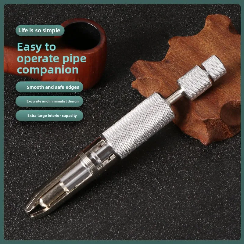 New pipe six knife advanced charcoal trimmer adjustable drill type through the needle pipe significant other cleaning tools