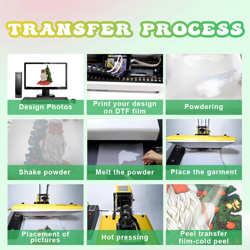 DTF ゴールドおよびシルバー印刷フィルム 8.3*11.8 インチ熱転写シート素材 10 枚