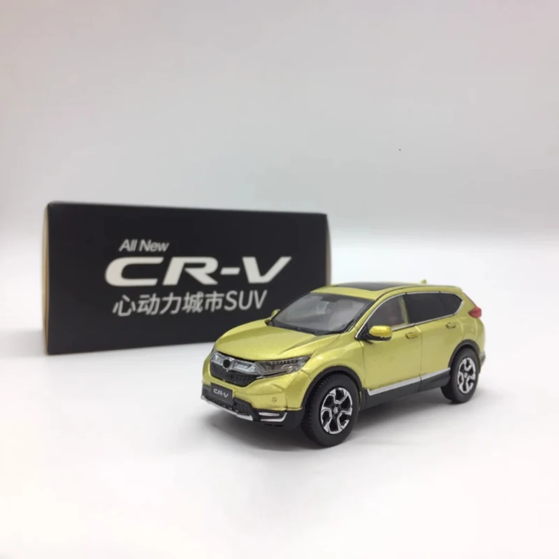 ダイキャスト合金車モデル,スケール1:43,crv,suv 2017,完成品,シミュレーション玩具,コレクションギフト,静的モデル