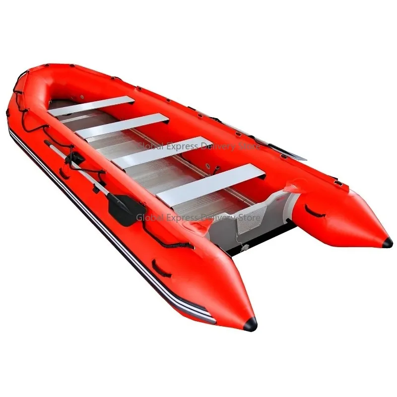 

Aluminum Bottom PVC Boat Electric And Manual for Water Sports Boating Inflatable Rafting Kayaking Canoeing