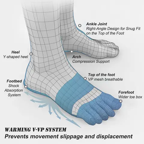 8 best sales कैम्पिंग मोज़े - №7