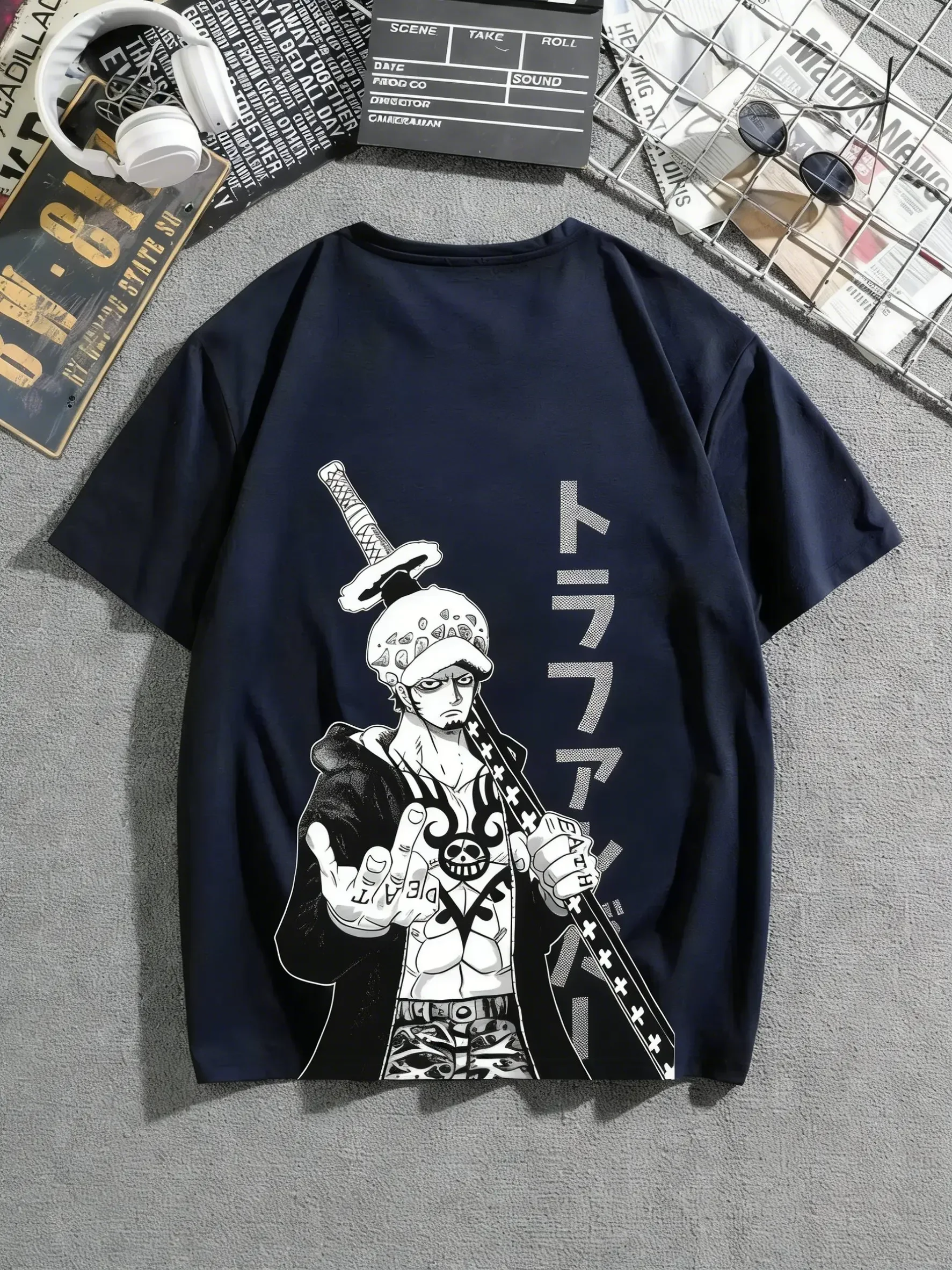 2026 One Piece Zoro Luffy Anime Graphic T Shirt Men Women Short Sleeve Tee Streetwear Summer Casual Tops Parent-child Clothing