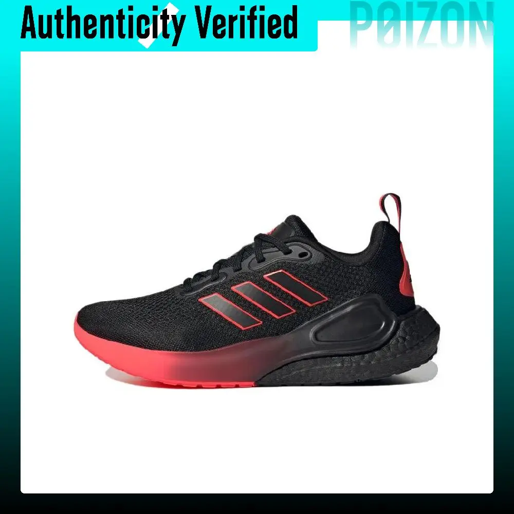 Adidas Alphalava Running Shoes Unisex Low-top Black/Red IF0178