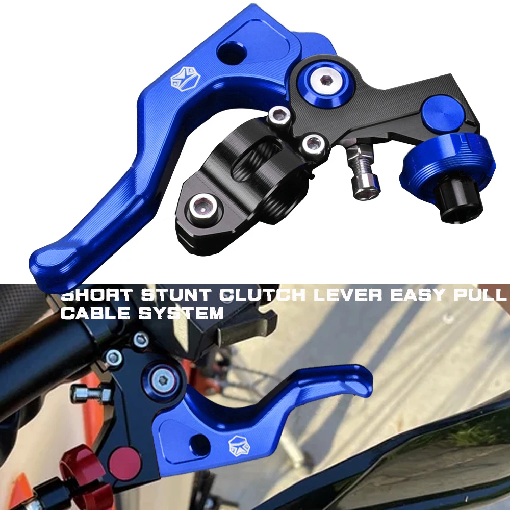 Motorcycle CNC Short Stunt Clutch Lever Assembly For Yamaha MT-03 MT-07 MT-09 MT09 TRACER/MT-10 MT-25 One Fingers Clutch Levers