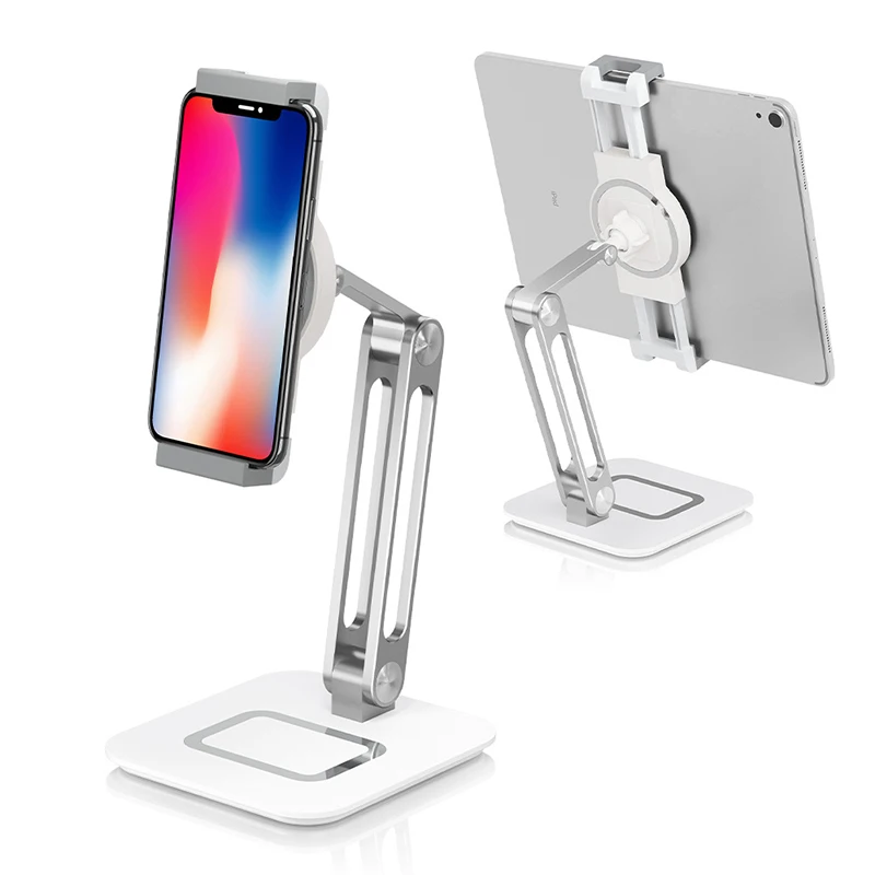 Foldable Tablet Phone Holder Portable Desktop Aluminum Bracket Tablet Stand for IPad iphone Huawei Samsung Support Accessories