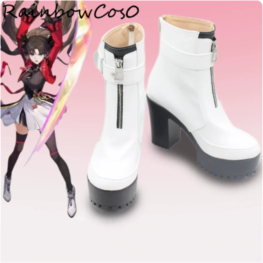 Tohsaka Rin Fate/stay night Honkai Impact Honkai: Star Rail Cosplay Shoes Boots Game Anime Halloween Christmas RainbowCos0 W5921