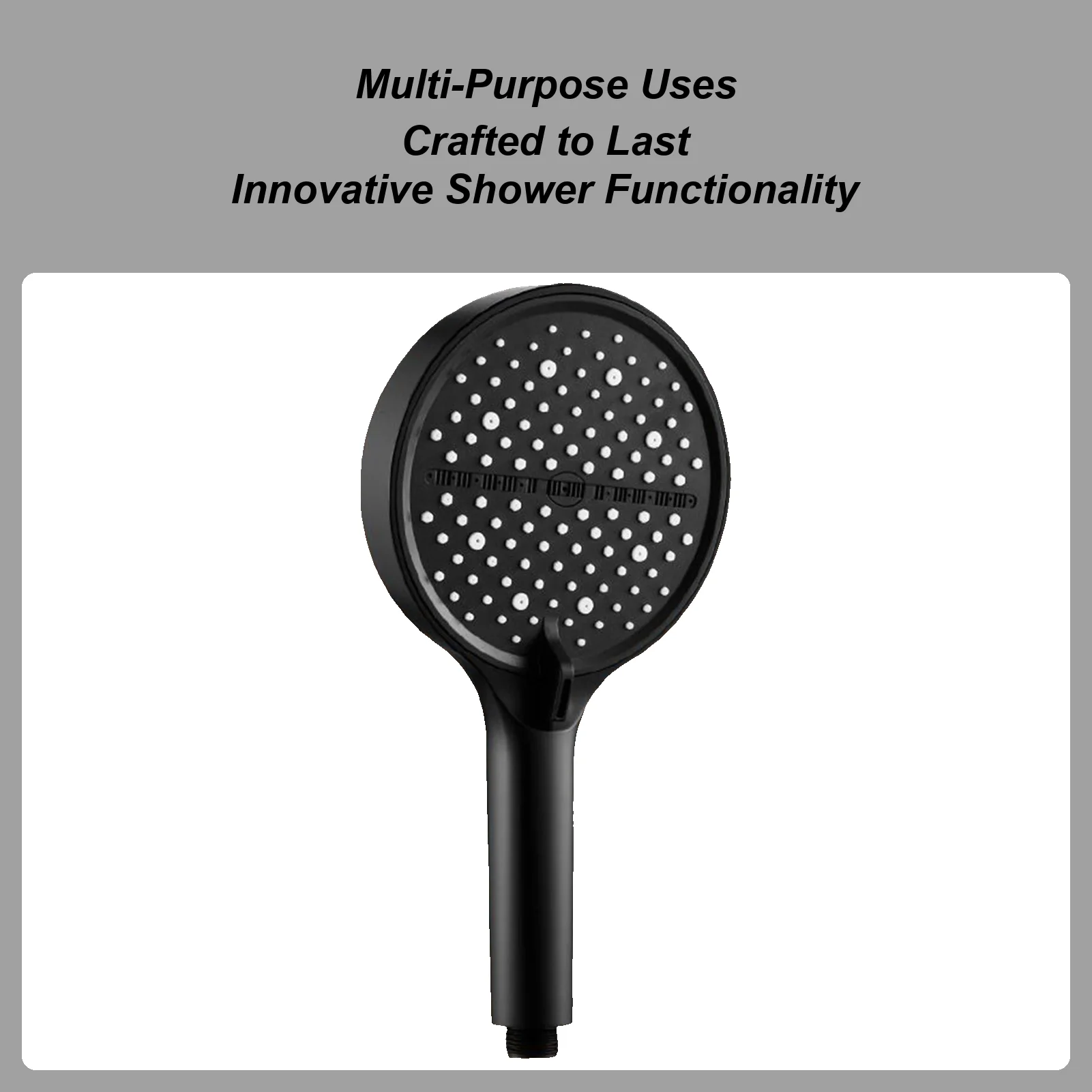 

Насадка для душа в ванной комнате, регулируемый ручной смеситель для душа, нержавеющие запасные части для стены, жесткая вода, ежедневные жилые помещения