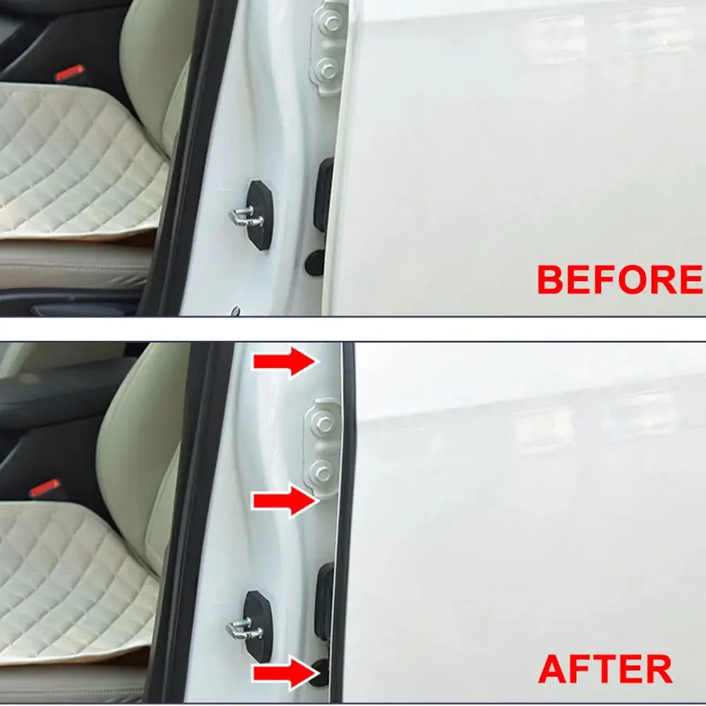 Car Door Edge Guard Protector Strips U Type Double-layers Sealing Strip Waterproof Soundproof Anti-collision Auto Seals