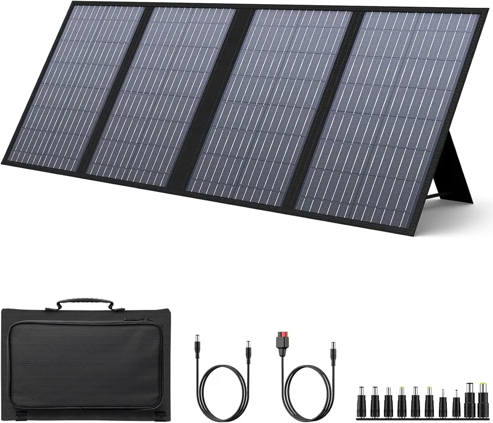 60W Portable Foldable Solar Panel Charger
