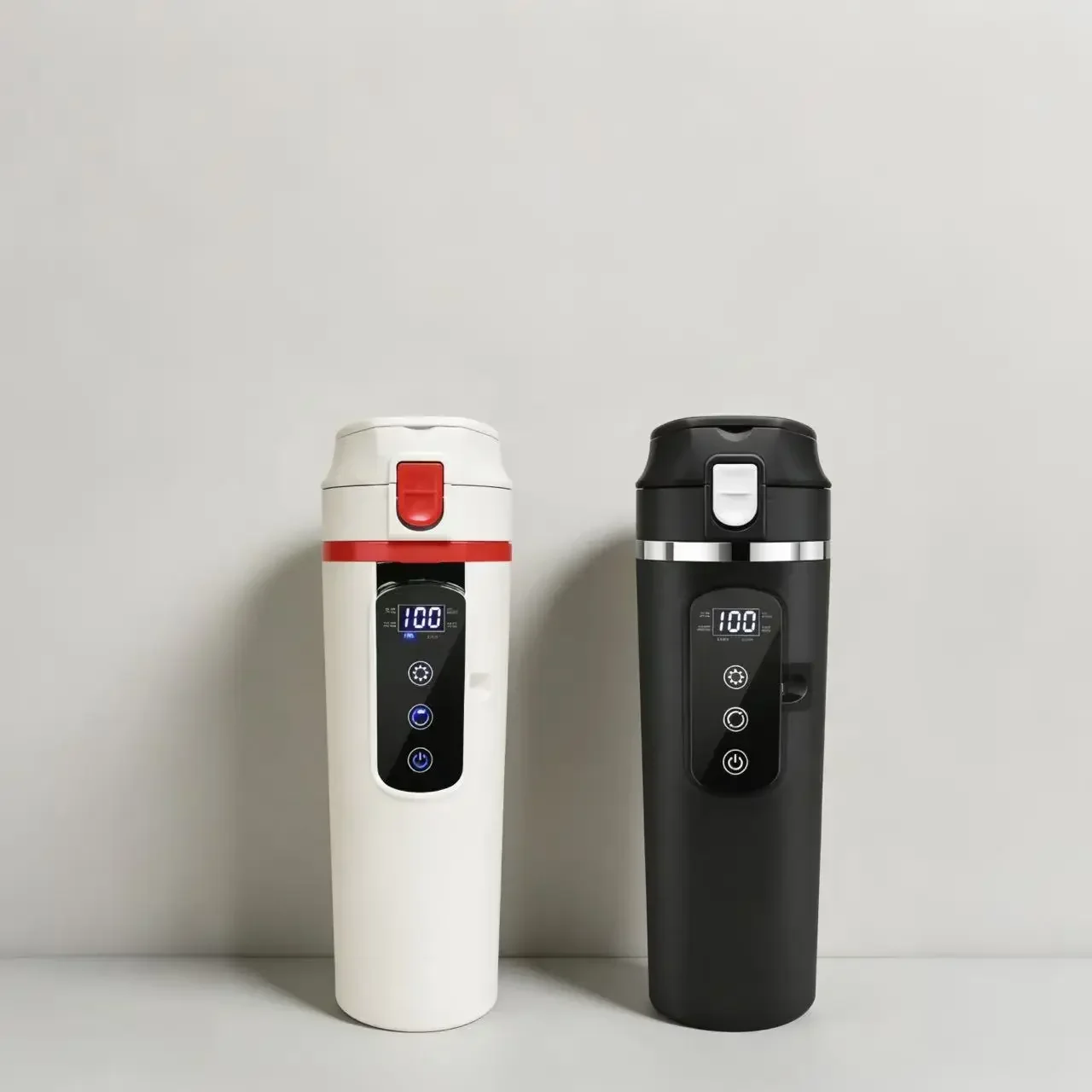 

Автомобильная термокружка с подогревом 12В/24В, универсальная, умная, с электрическим подогревом и функцией сохранения тепла, внутренняя колба из нержавеющей стали 304, герметичная.