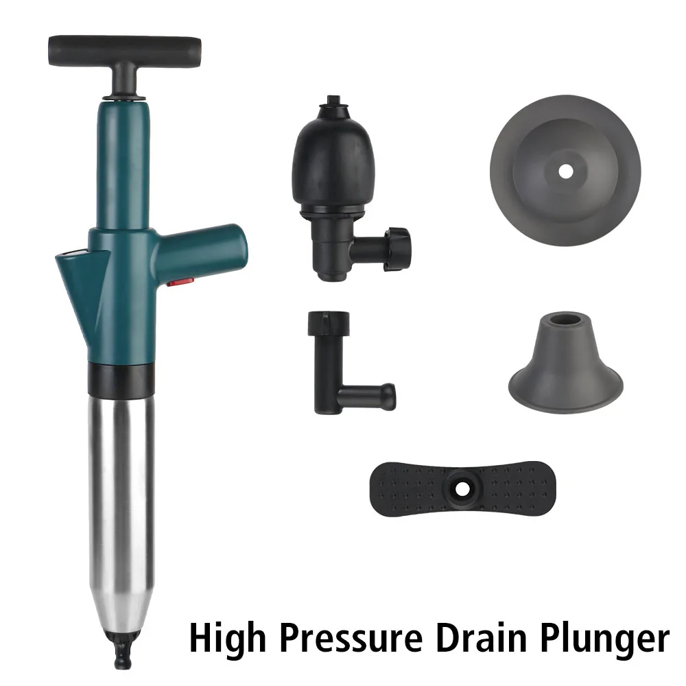 

Air Drain Blaster Dredge Clog Remover High Pressure Drain Plunger Toilet Plunger Sewer Pipe Unblocker