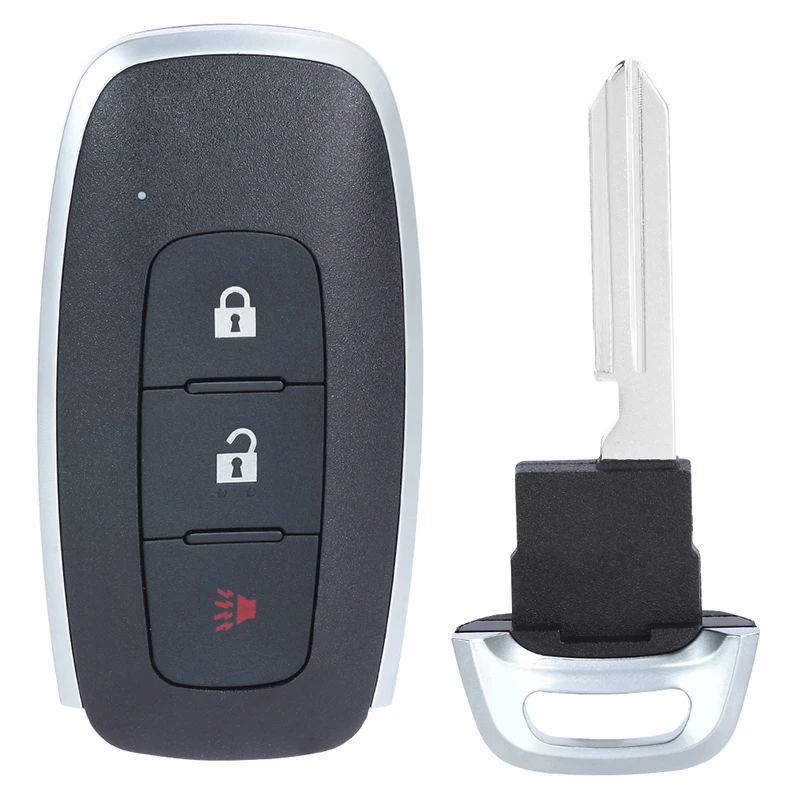 KEYECU 3 أزرار 433 ميجا هرتز 4A رقاقة لنيسان ARIYA باثفندر ركلات روج 2022 2023 السيارات الذكية مفتاح تحكم عن بعد فوب KR5TXPZ1 #4