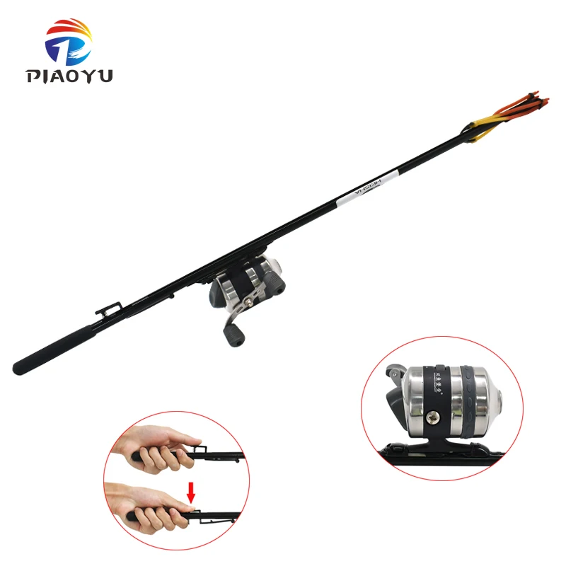 

Professional Fishing Slingshot New Fish Rod Slingshot with Fishing Wheel and Darts Launcher Outdoor Hunting Bow Archery