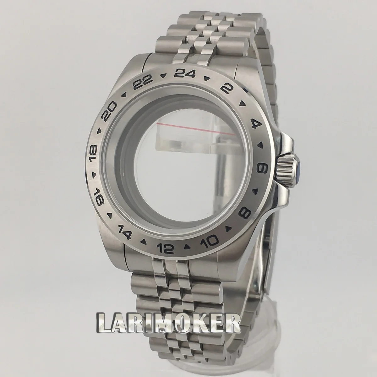 

40mm/43mm pExplore 2 case sapphire crystal NH34 NH35 NH36 ETA2824 PT5000 Miyata DG2813 3804 movement steel bracelet fixed bezel