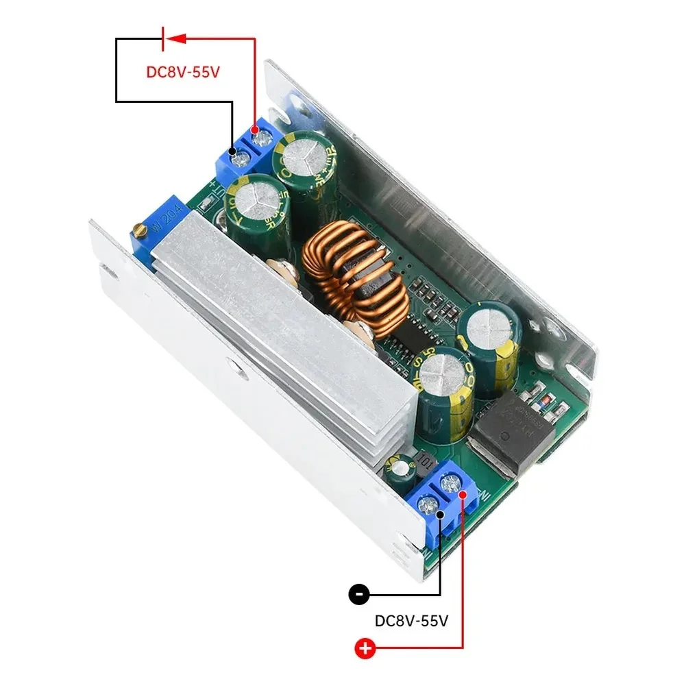 Adjustable DC-DC Converter, 15A High-efficiency High-power Power Module To Meet Various Power Supply Needs