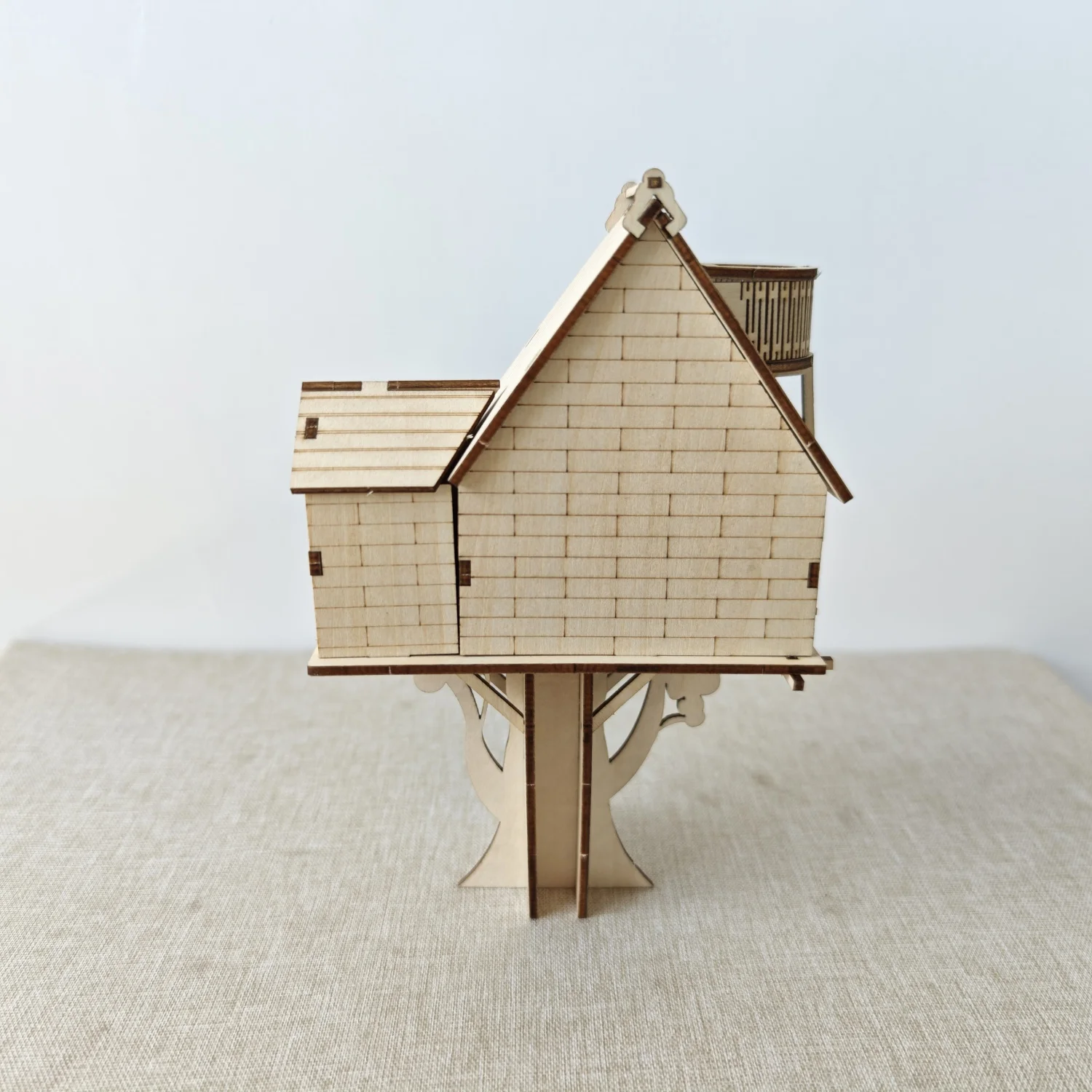 [Quebra-cabeça de madeira de engrenagem mecânica] brinquedo de quebra-cabeça de madeira de engrenagem mecânica 3D - kit de modelo DIY para adultos, brinquedos de brainstorming, gif de férias