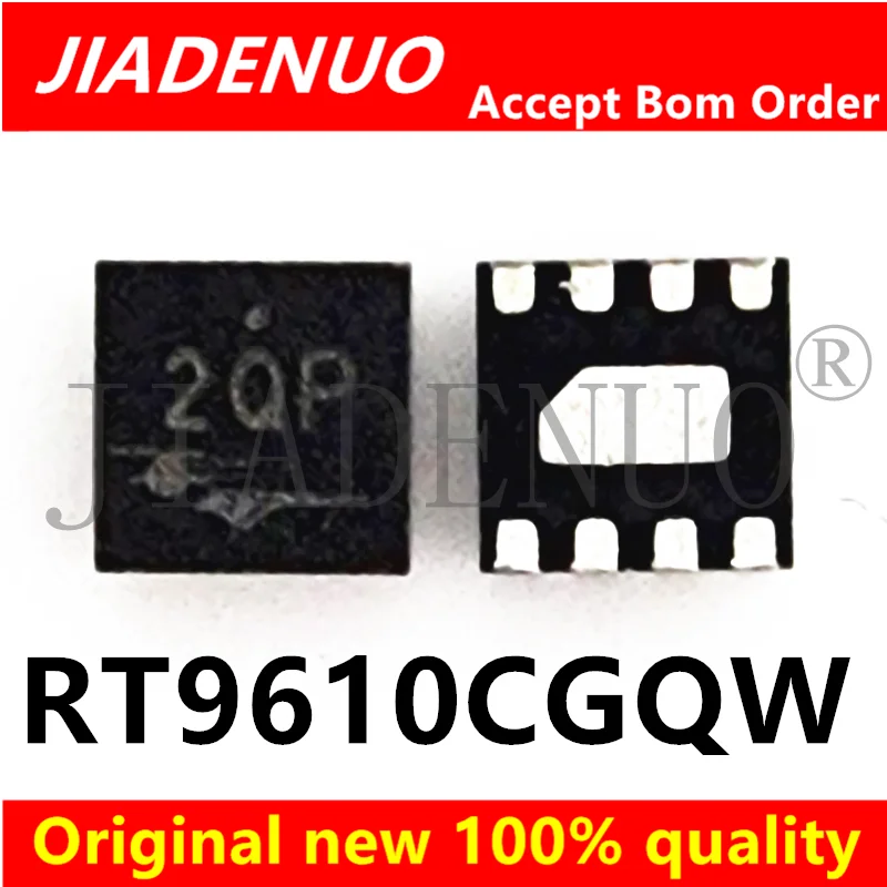 (5-10pcs)100% Original New RT9610CGQW RT9610C Printing Silk 2QQ 2QK 2Q Starting DFN6 Chipset