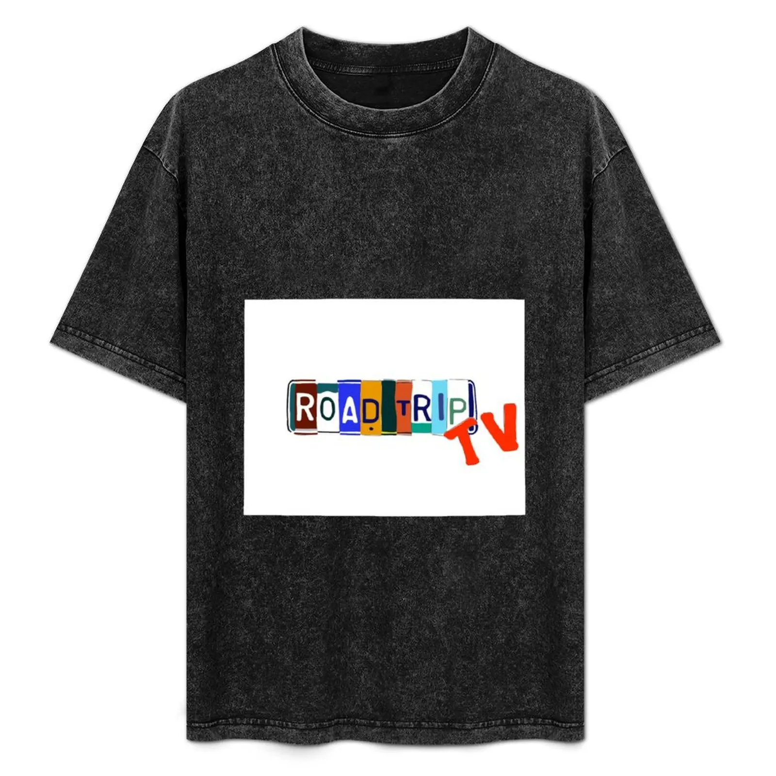 

RoadTripTV Logo T-Shirt Casual Loose Daily Wear T-Shirt
