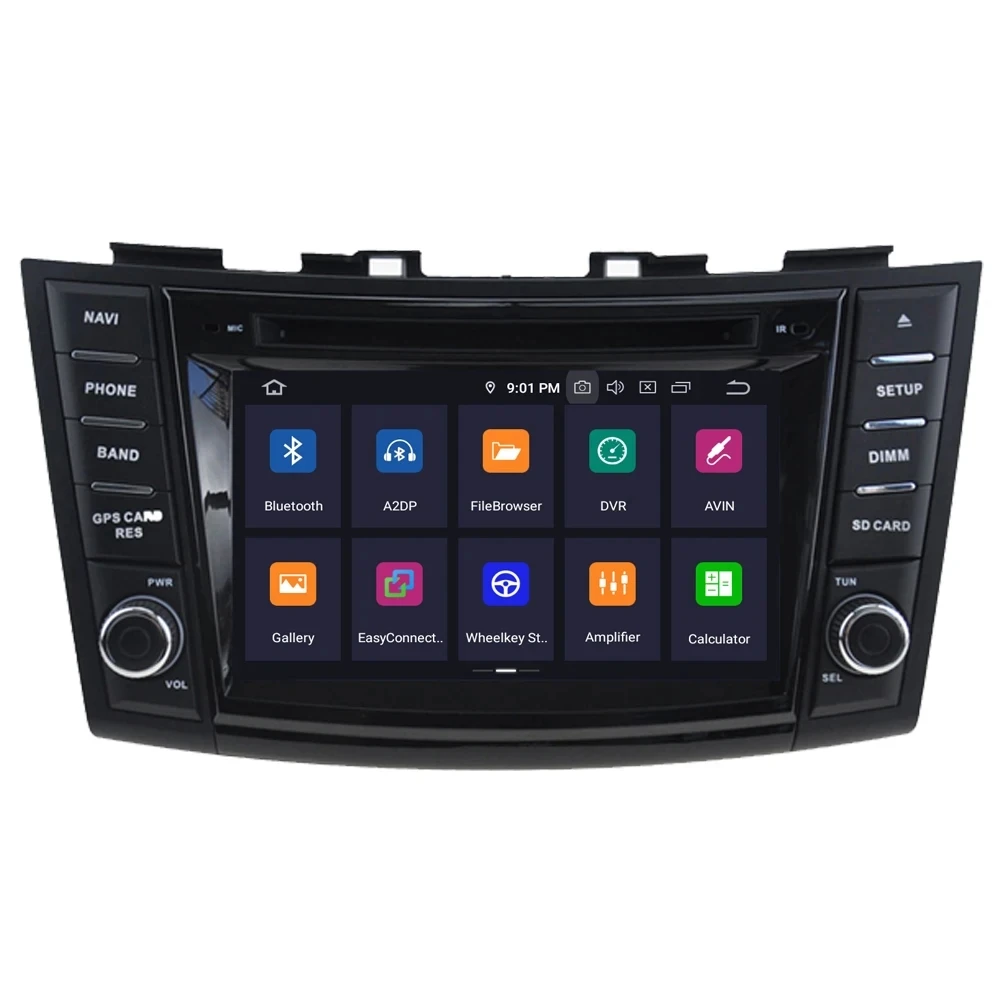 

Car Radio CarPlay For Suzuki Swift Ertiga 2011 - 2016 Android 13 Autoradio Stereo DVD GPS Navigation Media Audio Video Player