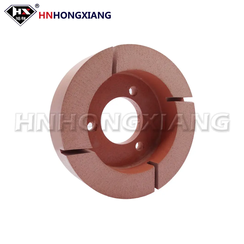 9R40 Rubber Glass Polishing Wheels For Straight Line Glass Edging Machine Glass Edge Fine Polishing 130x35x60/150x40x70