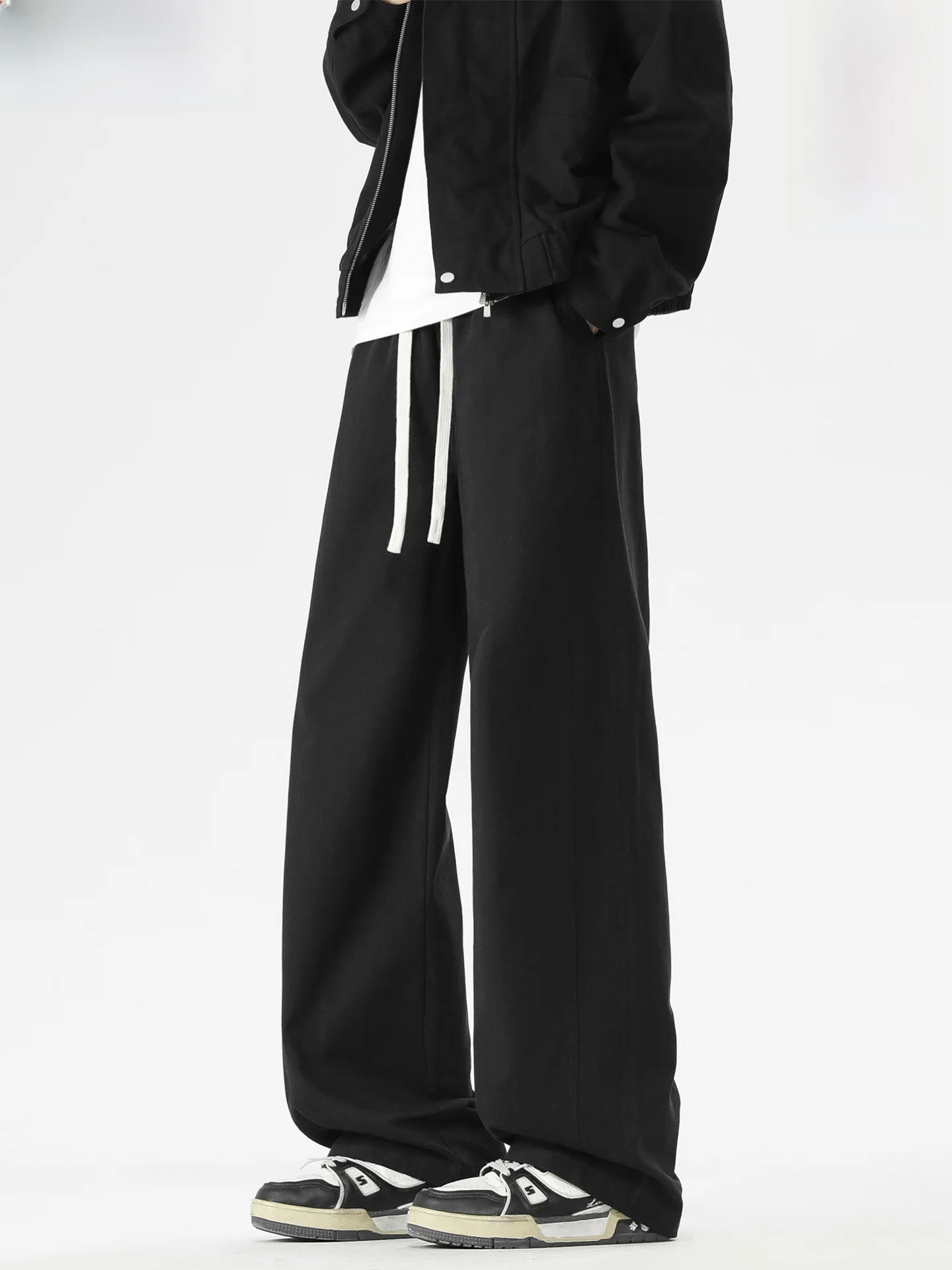 

Wassup Dozen мужские свободные прямые хлопковые брюки повседневные спортивные осенние брюки удобные дышащие прямые брюки-трубы