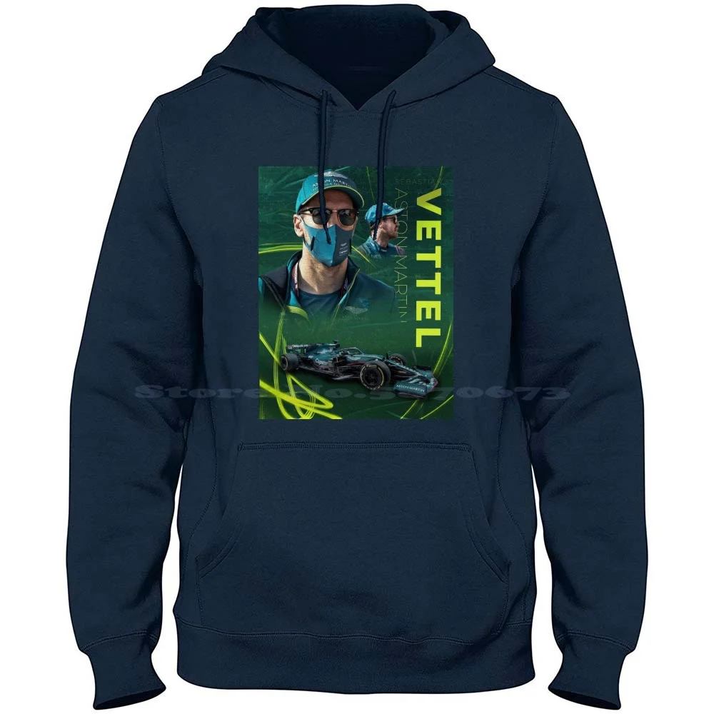 Sebastian Vettel 100% Cotton Hoodie Sebastian Vettel