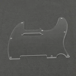 FLEOR 1Ply Transparent TL USA/Mexico Standard 8 Hole Guitar Pickguard Scratch Plate & Screws