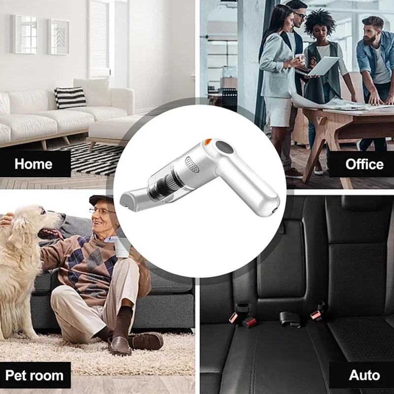 Xiaomi Youpin Wireless Mini Vacuum Cleaner Handheld Large Suction Car Vacuum Cleaner Pet Hair Absorber Home Cleaning Tool New Mi