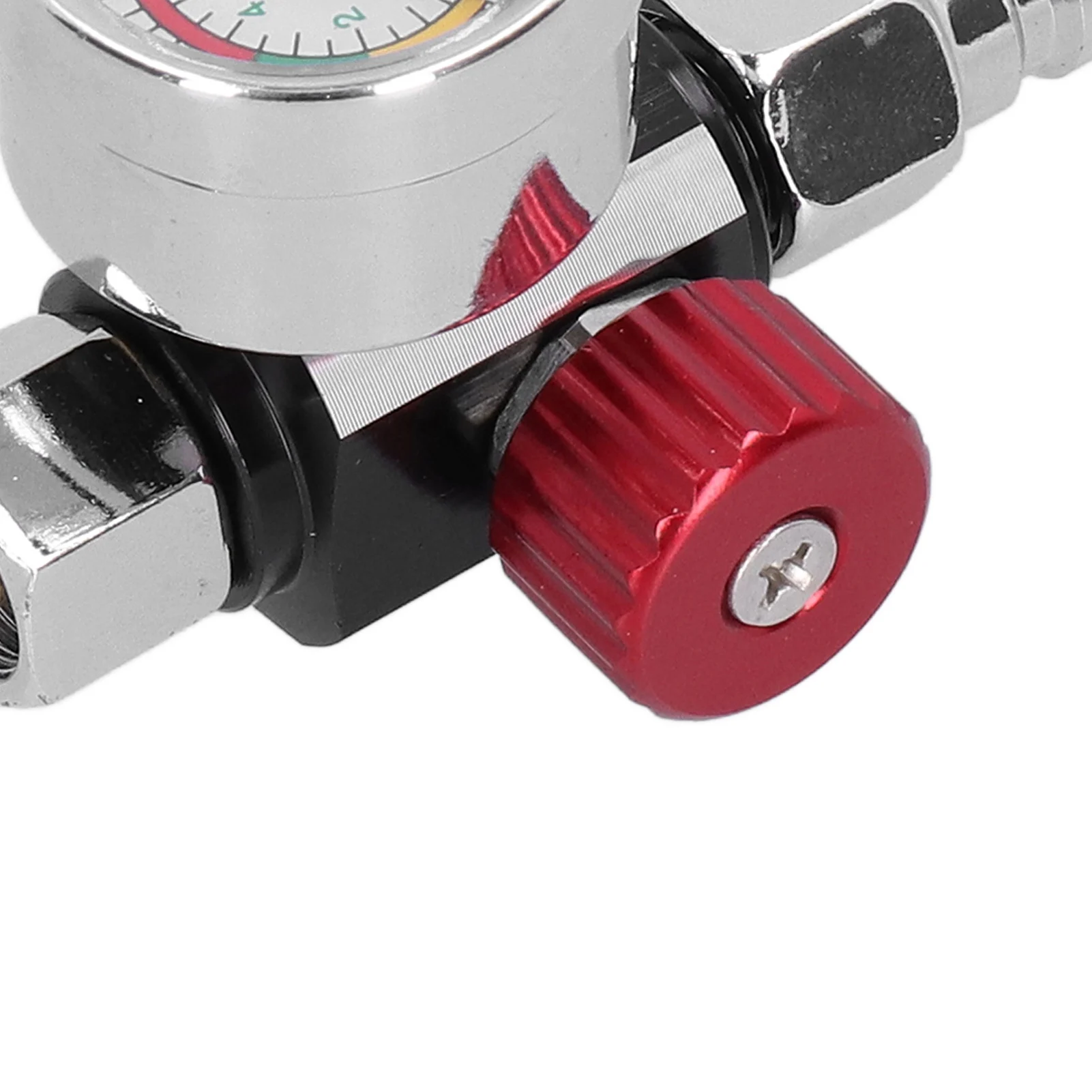 G1/4in Gewinde Spray Farbe Pistole Luftdruck Regler Druck Regulierung Einstellventil Gauge Farbe Sprayer Luft Regler Gauge – Detail 4
